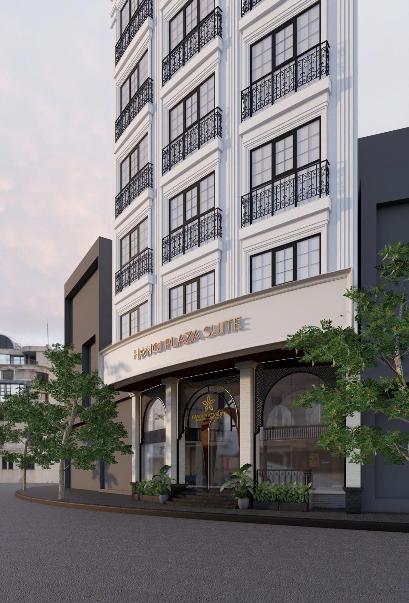 Hanoi Plaza Suite Hotel & Spa Exterior foto