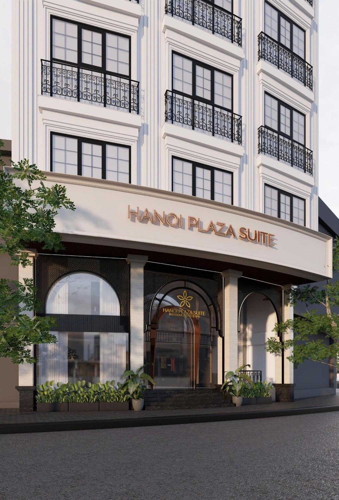 Hanoi Plaza Suite Hotel & Spa Exterior foto