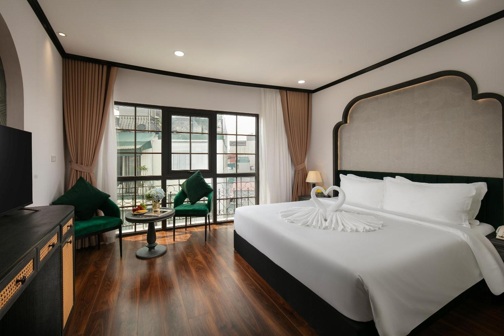 Hanoi Plaza Suite Hotel & Spa Exterior foto